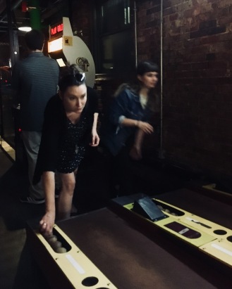 Let’s shoot skee ball.